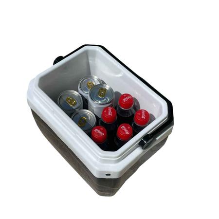 Imagem de Mini Caixa Térmica Cooler 6 Litros Paramount Plásticos - Caixinha Portátil Cabem 6 Latinhas