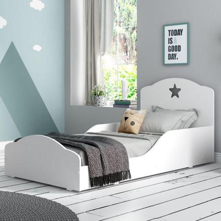 Mini Cama Montessoriana Star Plus Multimóveis Imagem de Mini Cama Montessoriana Star Plus Multimóveis