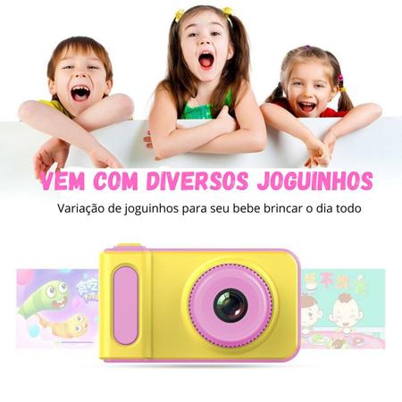 Mini Câmera Digital Filmadora Infantil Para Criança Portátil