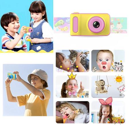 Imagem de Mini Camera Digital Infantil Fotos Videos Portatil Crianças