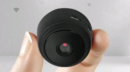 Imagem de Mini câmera espiã wi-fi entrada micro SD