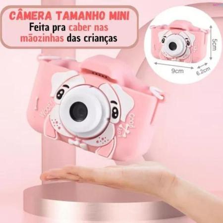 Imagem de Mini Câmera Fotográfica Digital Infantil, Super Resistente, Foto e Vídeo