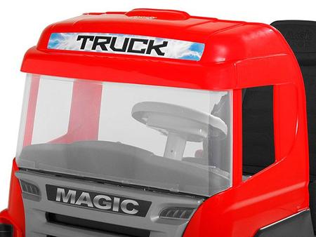 Caminhão Mini truck Pedal Infantil Criança com Caçamba Basculante 9300  Magic toys Presente Menino Aniversario em Promoção na Americanas