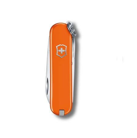 Imagem de Mini Canivete Suíço Classic 7 funções SD Colors laranja Mango Tango Victorinox