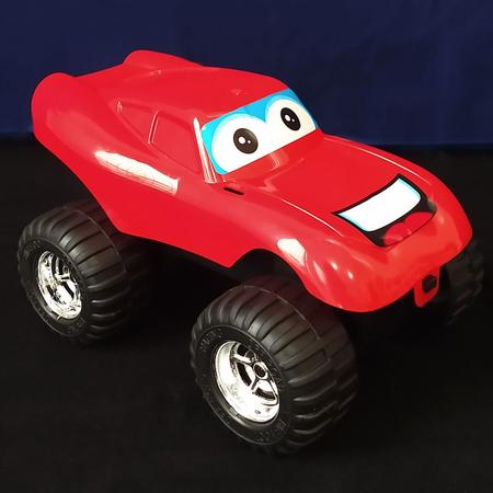 Miniatura Carrinho De Corrida Mil Milhas Infantil Vermelho