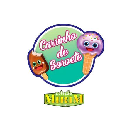 Imagem de Mini Carrinho De Sorvete Sorveteiro Coleção Mirim - Tilin