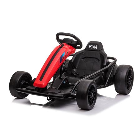 Carro de Controle Remoto Drift c/ Carregador Vermelho em Promoção