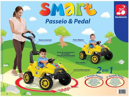 Imagem de Mini Carro a Pedal Infantil Smart 492