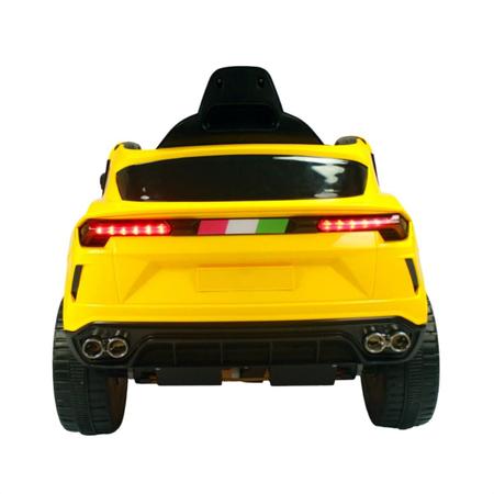 Imagem de Mini Carro Eletrico Infantil 12v Com Controle Amarelo