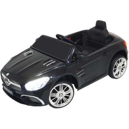 Mini Carro Elétrico Infantil 12V Mercedes SL400 Controle Remoto Criança  Preto Brinqway Bw-206 Pt BW