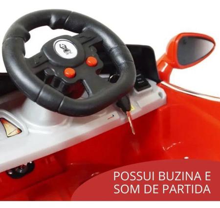 Imagem de Mini Carro Elétrico Infantil 6v Importway Com Controle Remoto Vermelho