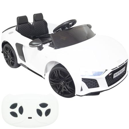 Carro Elétrico Infantil Audi R8 12V Branco BW123BR IMPORTWAY - Mini  Veículos - Magazine Luiza