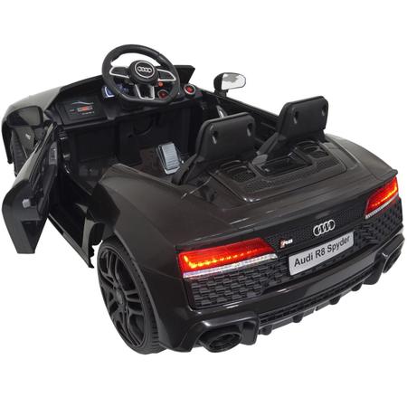 Mini Carro Elétrico Infantil Criança 12V Audi R8 Spyder Controle Remoto  Motorizado Brinqway BW-123 - BEST SALE SHOP