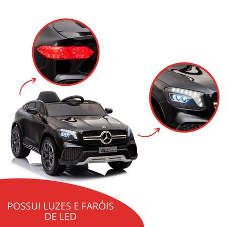 Carro Eletrico Bandeirante Mercedes GLC 12V Controle Remoto - Maçã