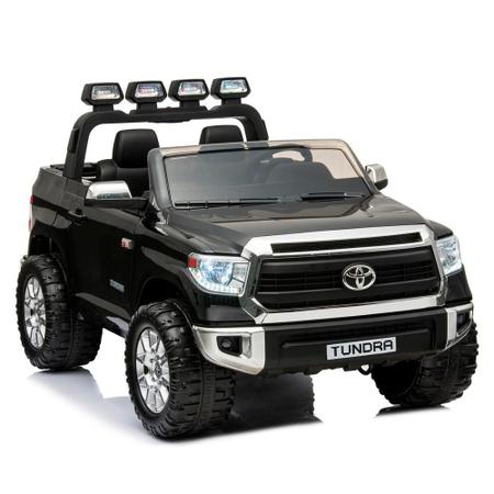 Imagem de Mini Carro Infantil Toyota Tundra Motorizado Carrinho Elétrico Infantil Camionete Motorizado para Crianças Off-Road a Bateria Recarregável - 2 Lugares