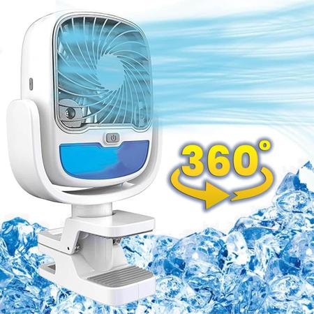 Mini Climatizador De Ar Com Reservatório Água E Gelo Bivolt - Tatudeboa Imagem de Mini Climatizador De Ar Com Reservatório Água E Gelo Bivolt