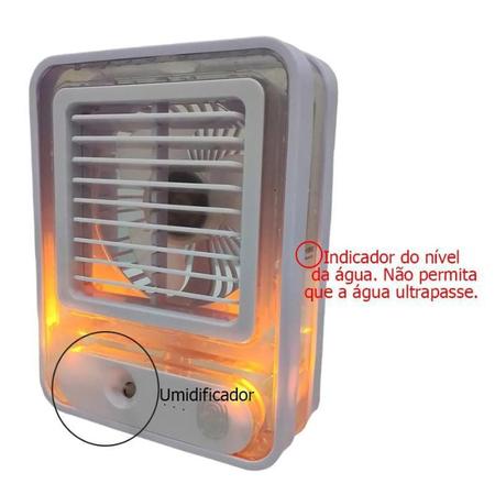 Imagem de Mini Climatizador De Ar Com Reservatório Para Água 110V/220V