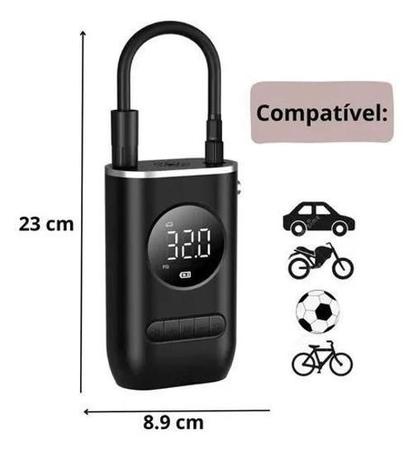 Imagem de Mini Compressor Ar Sem Fio: Tecnologia Avançada Carro E