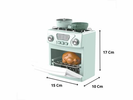 Mini Cozinha Microondas Infantil - Fenix Brinquedos - ARMARINHOS 3 PATETAS  LTDA