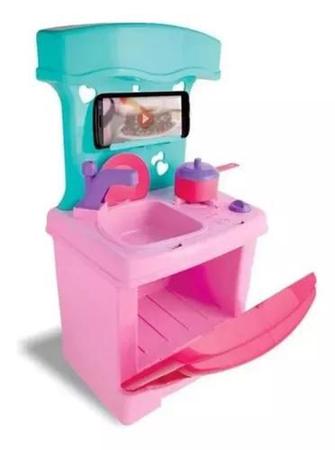 Brinquedo Cozinha Feliz Comidas - JR toys - Shop Macrozao