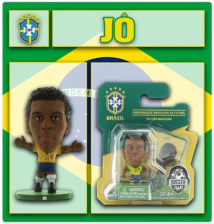 Brinquedo. Miniatura Soccer Starz. Seleção Brasileira