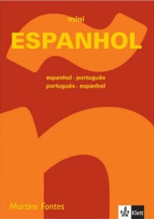 Mini dicionário de viagem Português-Espanhol.