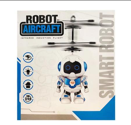 Mini Drone Robô Voador Azul Voa de Verdade Brinquedo - Robomix - Robô -  Magazine Luiza