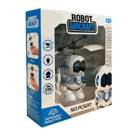 Mini Drone Robô Voador Azul Voa de Verdade Brinquedo - Robomix - Robô -  Magazine Luiza