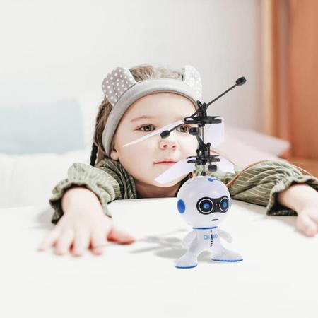 Mini Drone Robô Voador Azul Voa de Verdade Brinquedo - Robomix - Robô -  Magazine Luiza