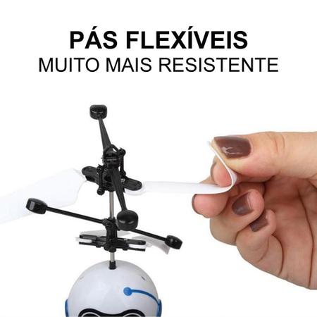 Mini Drone Brinquedo Robo Voador Infravermelho Voa Verdade