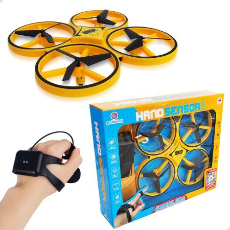 Mini Drone Quadric ptero Hand Sensor Polibrinq Drone