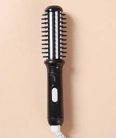 Imagem de Mini escova alisadora modeladora para cabelo portátil 127/220V Prático