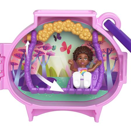 Kit Polly Pocket Boneca Infantil + Penteadeira Menina Rosa - Loja Zuza  Brinquedos