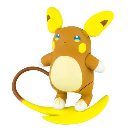 Mini figura articulada - pokémon - alola raichu - sunny - Sunny