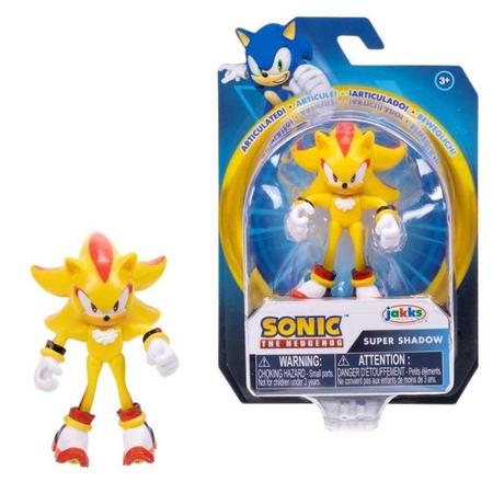 Mini Figura - Colecionavel - Sonic The Hedgehog - Shadow - 6.3 cm - Candide  - PBKIDS Mobile