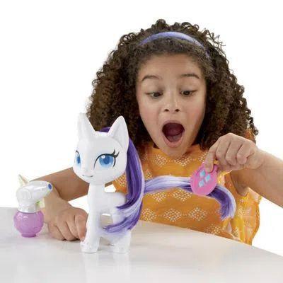 My Little Pony - Mini Figura e Acessórios - 16Cm - Cores Mágicas - Rarity -  Hasbro