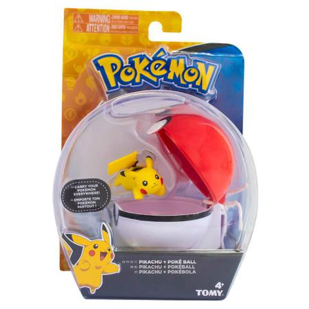 Pokemon Pokebola Pikachu Figura Batalha Cinto Brinquedos, Magalu Empresas