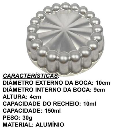 Kit mini forma bolo lancheira pudim ballerine vulcão decorada no Shoptime