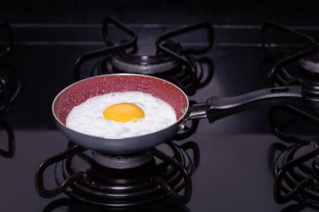Imagem de Mini Frigideira 1 ovo n14 cm Antiaderente Cerâmica Frita Sem Óleo