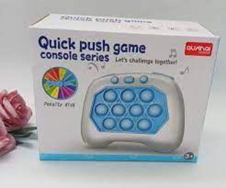 JOGO POP IT QUICK PUSH GAME CONSOLE, BOLHAS DE APERTAR, ANTI STRESS –  Pantech