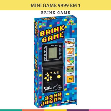 Imagem de Mini Game Portátil Video Game Clássico Brink 9999 Jogos em 1