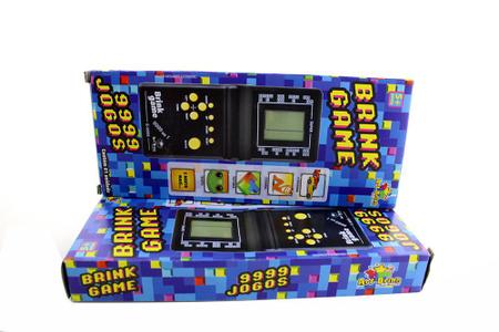 Video Game De Bolso Portatil Com Jogos Classico Cobra Tetris Cores