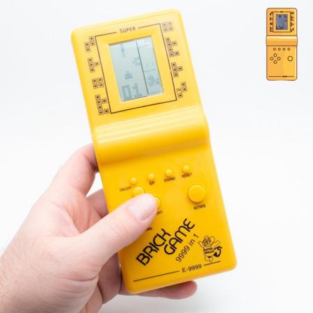 Mini Game Retro Portátil Clássico Brick Game 9999 in 1 