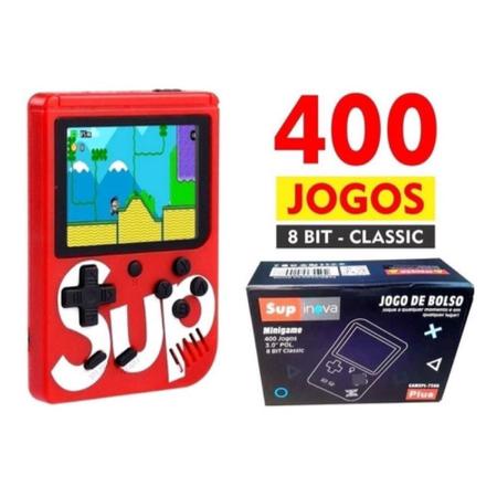 Mini Game Portátil 400 Jogos Knup GM001 - MG Variedades