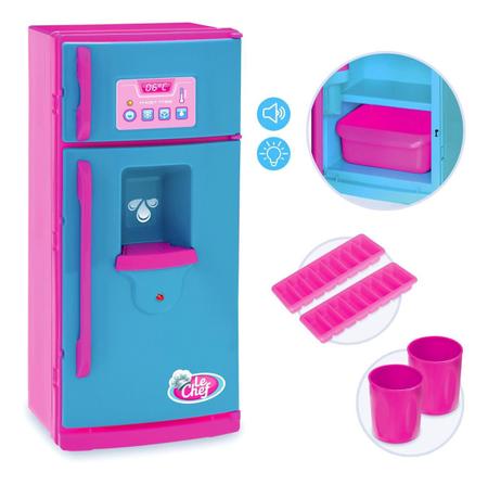 Toddmomy 2 Peças De Geladeira Para Casa De Boneca Em Miniatura Mobília Para  Crianças Geladeira Em Miniatura Geladeira De Brinquedo Brinquedo De Fingir  Aparelho Para Crianças Mobília : : Brinquedos e Jogos