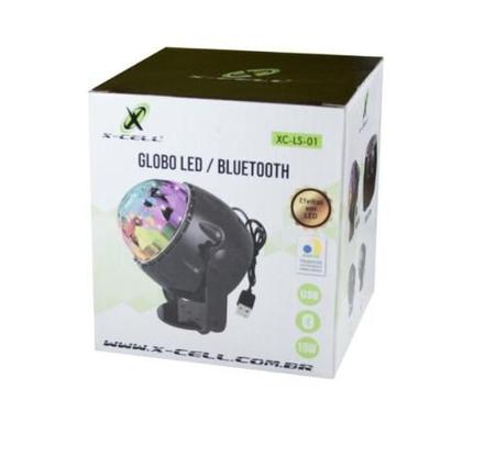 Imagem de Mini Globo de Luz LED RGB Bluetooth (Estrelas) XC-LS-01A - X-Cell