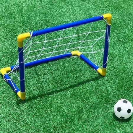 Golzinho Brinquedo Futebol Infantil Jogo Bola Rede 2 Traves - brinquemix -  Esportes Infantil - Magazine Luiza