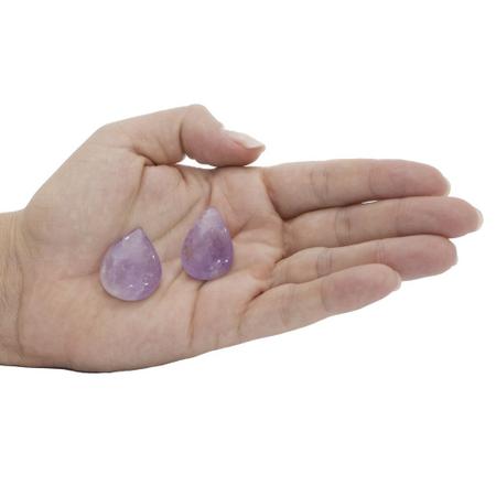 MINI GOTA AMETISTA - (2,5 a 3,5)cm - GOMES CRYSTALS Imagem de MINI GOTA AMETISTA - (2,5 a 3,5)cm