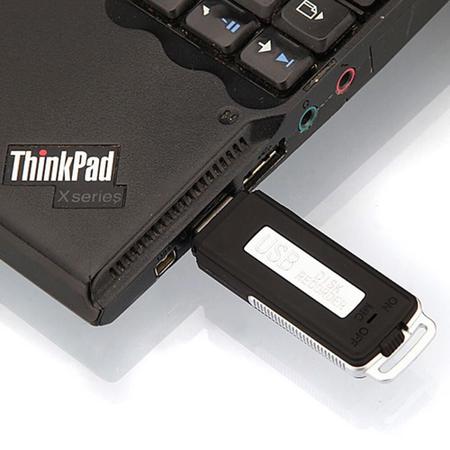 Imagem de Mini Gravador de Voz Espião Disfarçado de Pen Drive