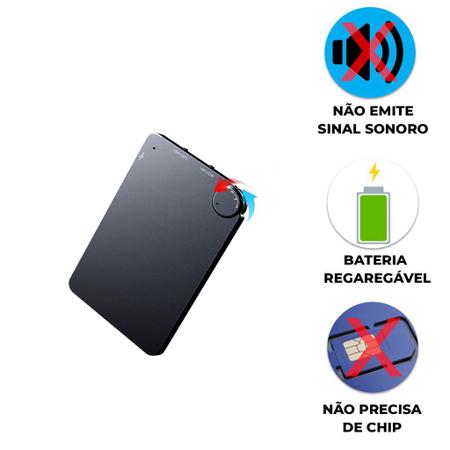 Imagem de Mini Gravador Espião Profissional Portátil 8gb Comando Sensor Voz Áudio Micro Escuta